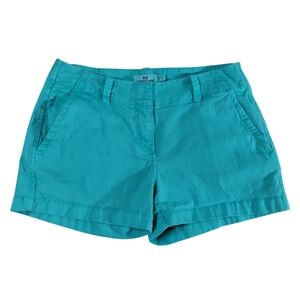 Vineyard Vines Womens Size 2 Teal Shorts 3" Inseam Every Day 2H0390 Preppy